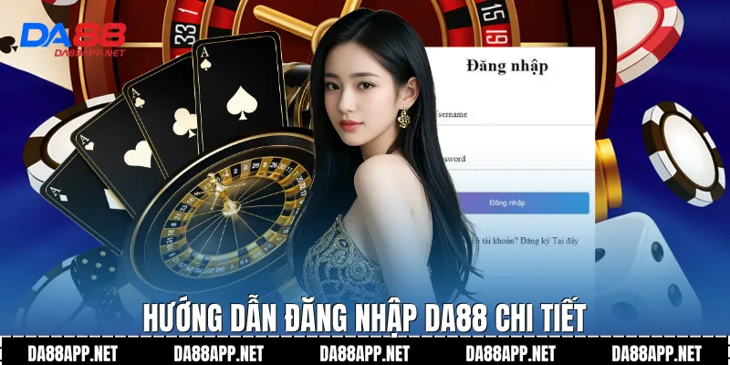 Hướng dẫn đăng nhập Da88 chi tiết